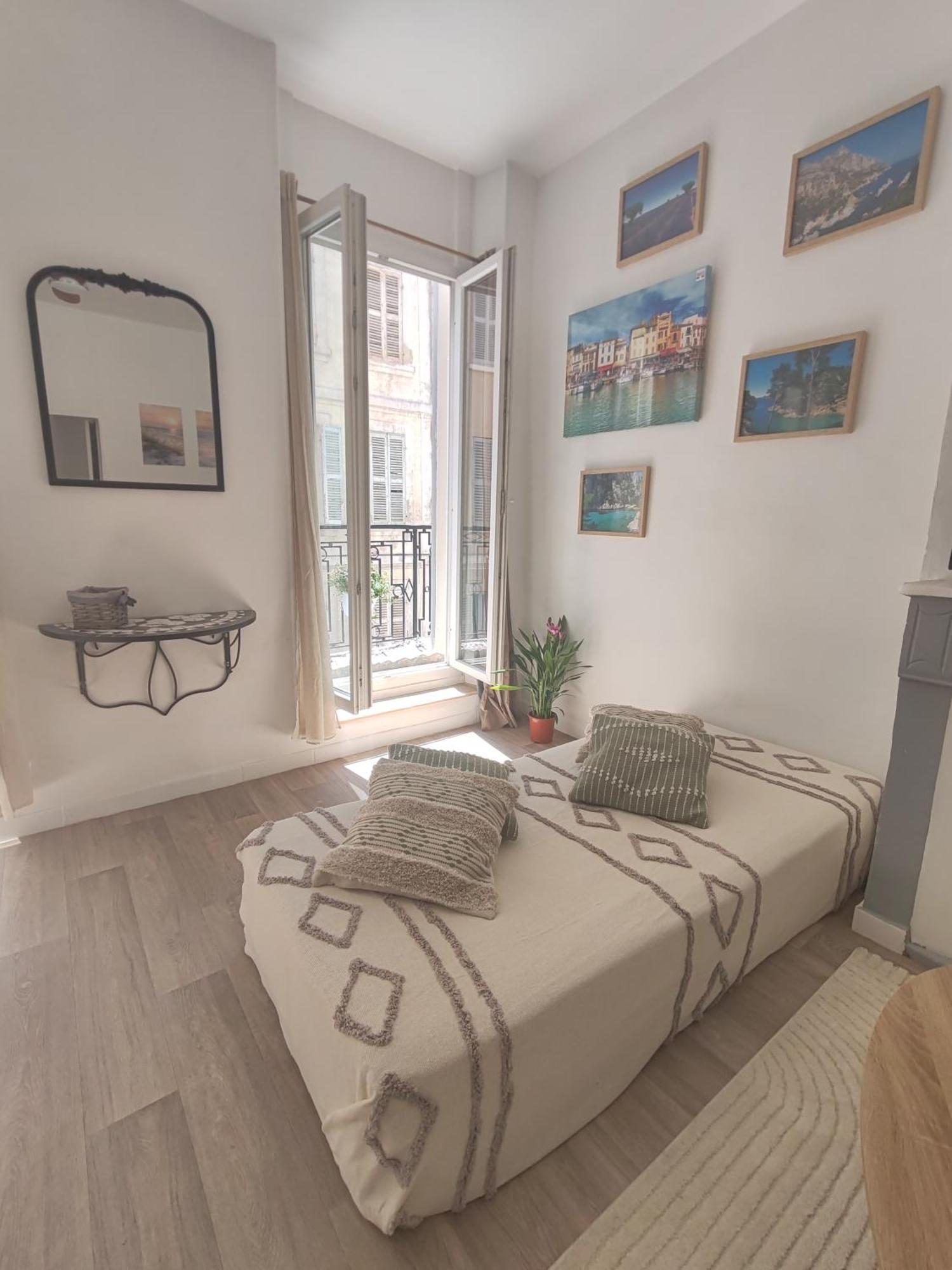 Ferienwohnung T3 Grand Balcon Au Coeur Du Vieux Port Marseilles Exterior foto